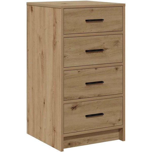vidaXL Sideboard Sideboard Artisan-Eiche 40 x 41 x 75 cm Holzwerkstoff (1 St)