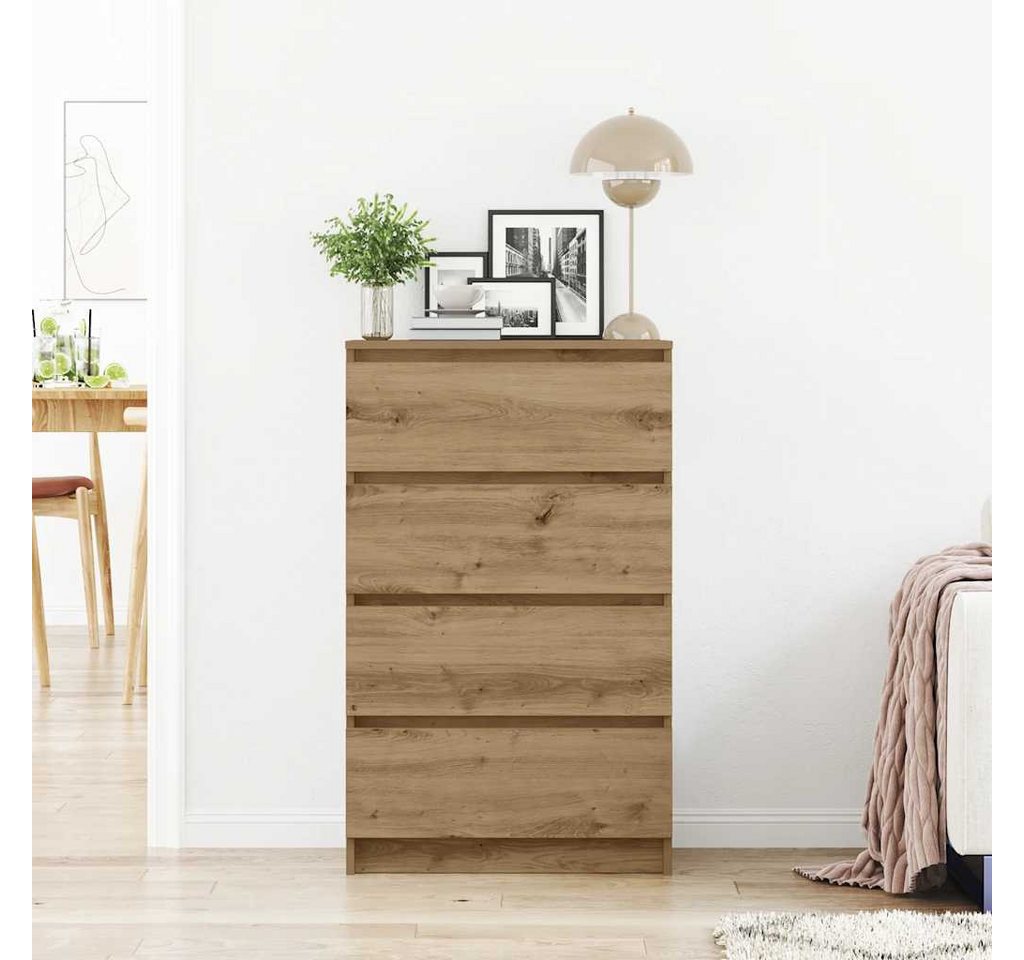 vidaXL Sideboard Sideboard Artisan-Eiche 60x35x98,5 cm Holzwerkstoff (1 St) – Bild 3 von 5