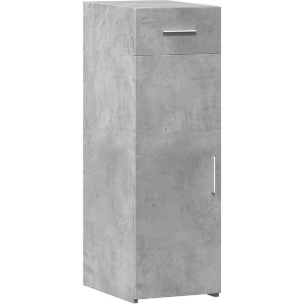 vidaXL Sideboard Sideboard Betongrau 30x42,5x93 cm Holzwerkstoff (1 St)