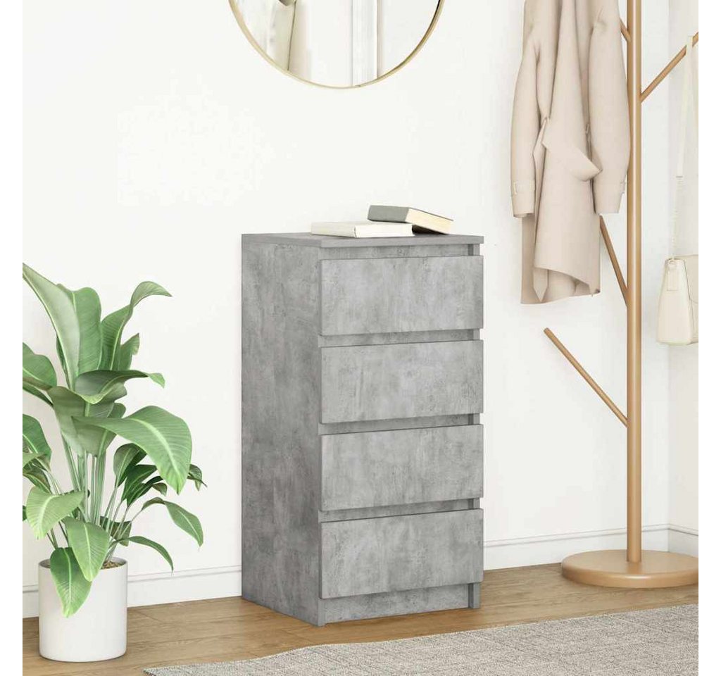 vidaXL Sideboard Sideboard Betongrau 37,5x35x76 cm Holzwerkstoff (1 St) – Bild 2 von 5