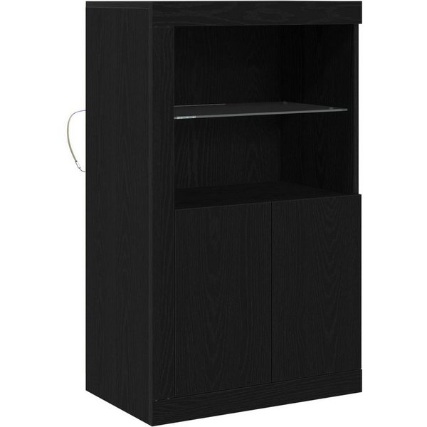 vidaXL Sideboard LED-Sideboard 60,5 x 37 x 100 cm Holzwerkstoff (1 St)