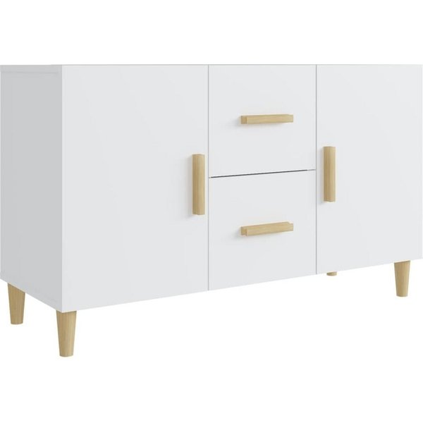 vidaXL Sideboard NA Sideboard Weiß 100x36x60 cm Spanplatte
