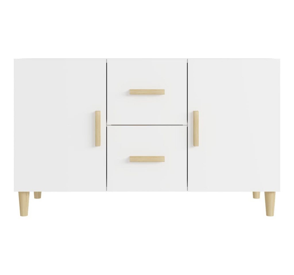 vidaXL Sideboard NA Sideboard Weiß 100x36x60 cm Spanplatte – Bild 3 von 5