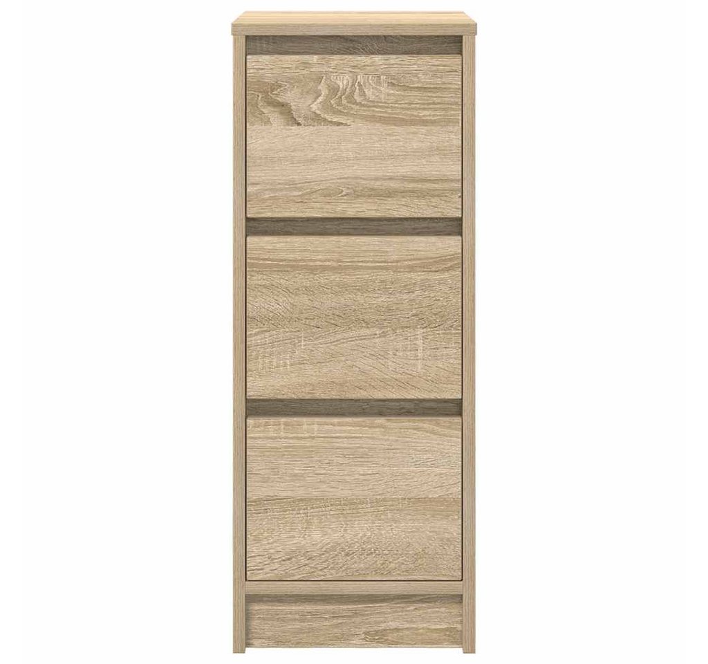 vidaXL Sideboard Sideboard Sonoma-Eiche 29,5x34x76 cm Holzwerkstoff (1 St) – Bild 5 von 5