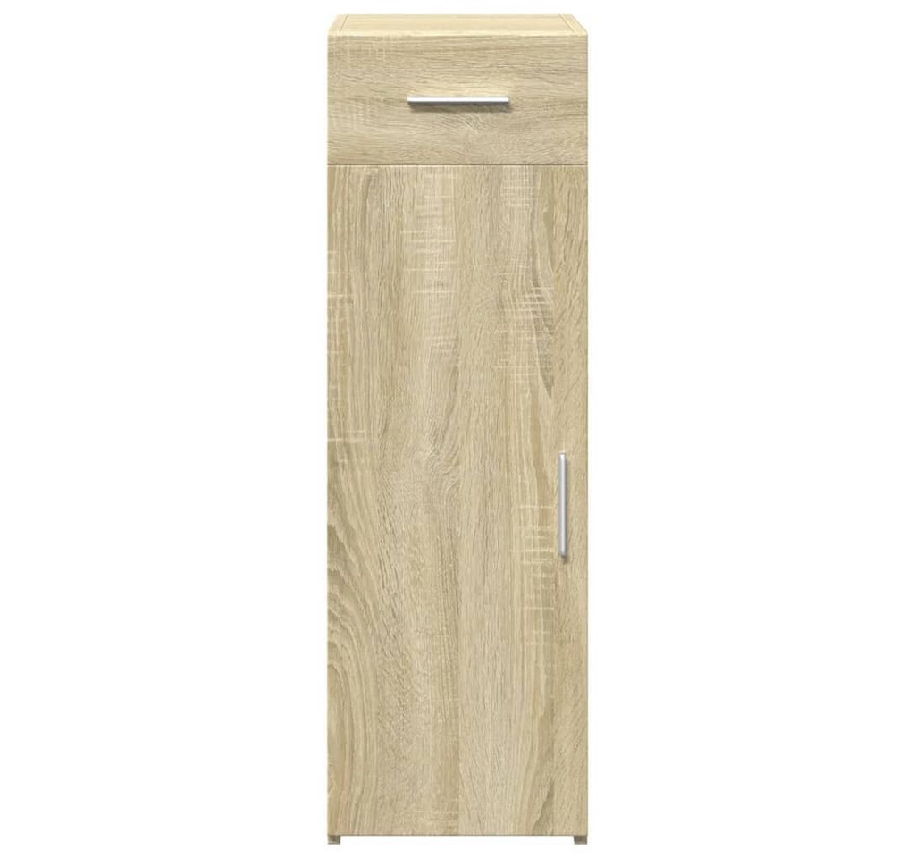 vidaXL Sideboard Sideboard Sonoma-Eiche 30x42,5x93 cm Holzwerkstoff (1 St) – Bild 3 von 5