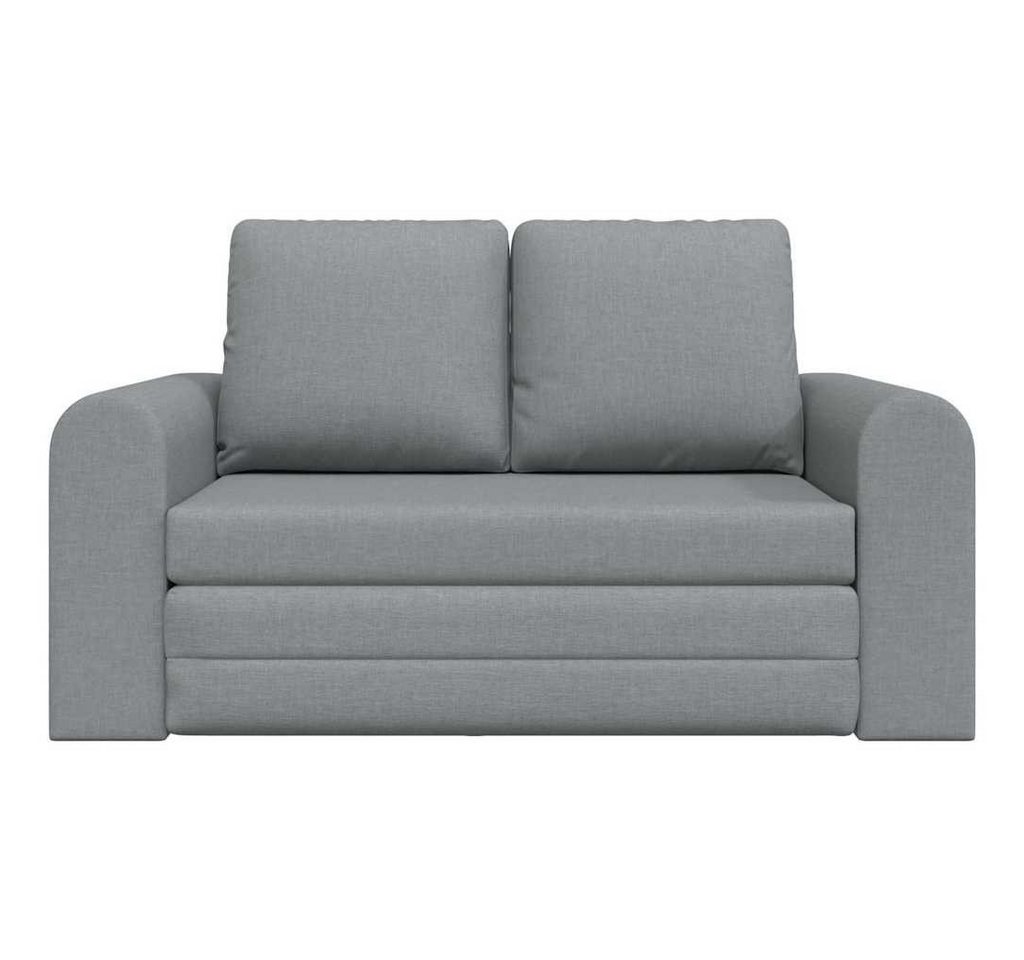 vidaXL Sofa Schlafsofa Hellgrau 148 x 71 x 83 cm Stoff, 1 Teile – Bild 5 von 5