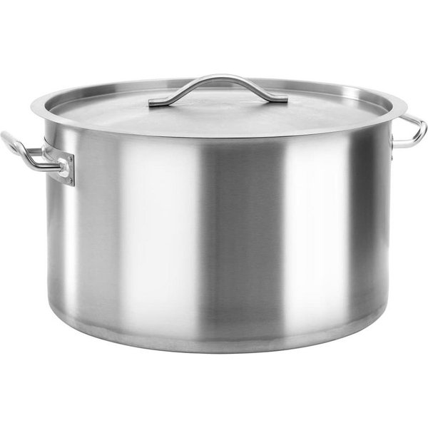 vidaXL Suppentopf Suppentopf 44 L 45×28 cm Edelstahl