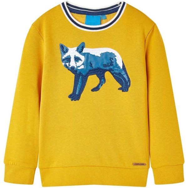 vidaXL Sweatshirt Kinder-Sweatshirt Ocker 128