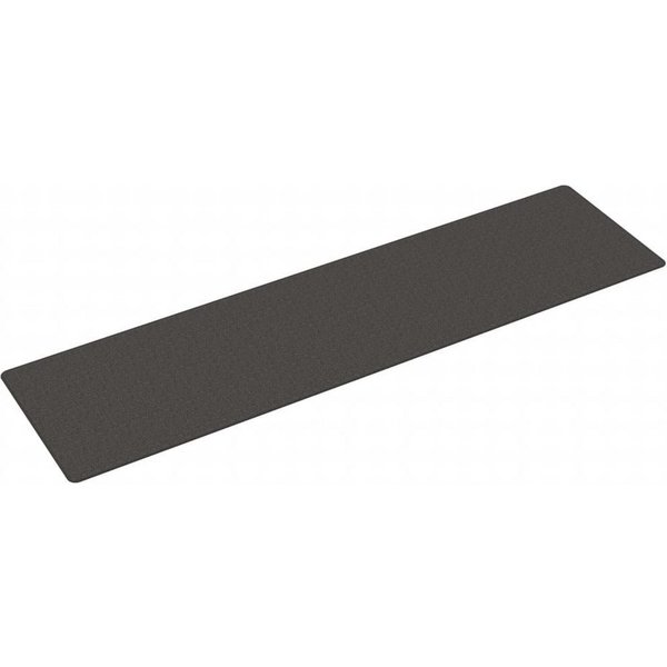 vidaXL Teppich Teppichläufer Sisal-Optik Anthrazit 80x300 cm, Rechteckig, Höhe: 0.5 mm
