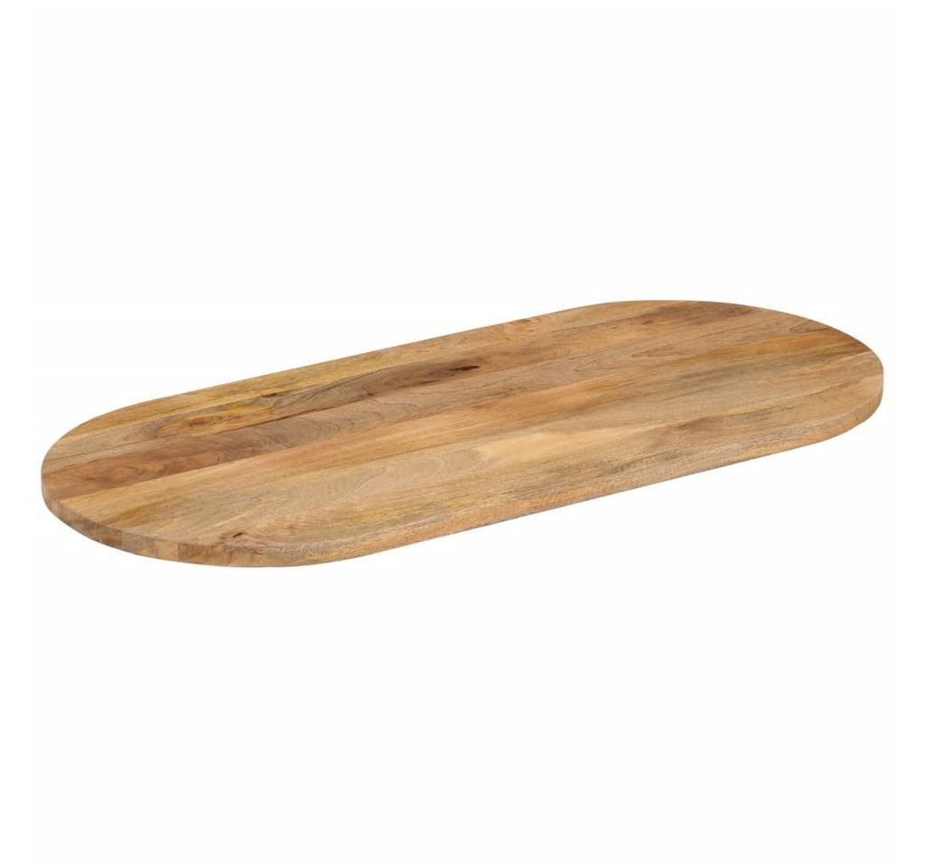 vidaXL Tischplatte Tischplatte 120x60x2,5 cm Oval Massivholz (1 St) – Bild 2 von 5