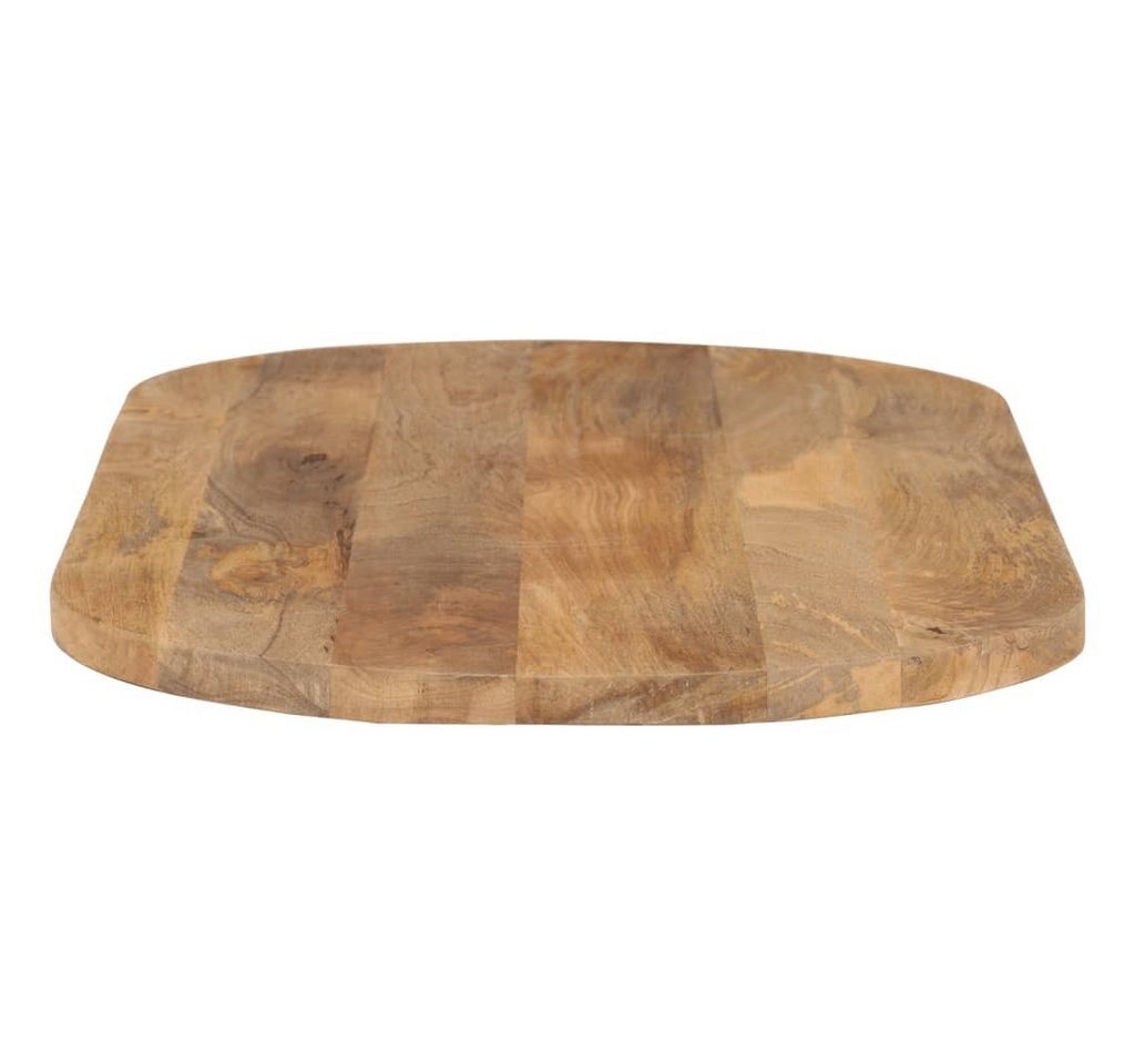 vidaXL Tischplatte Tischplatte 120x60x2,5 cm Oval Massivholz (1 St) – Bild 4 von 5