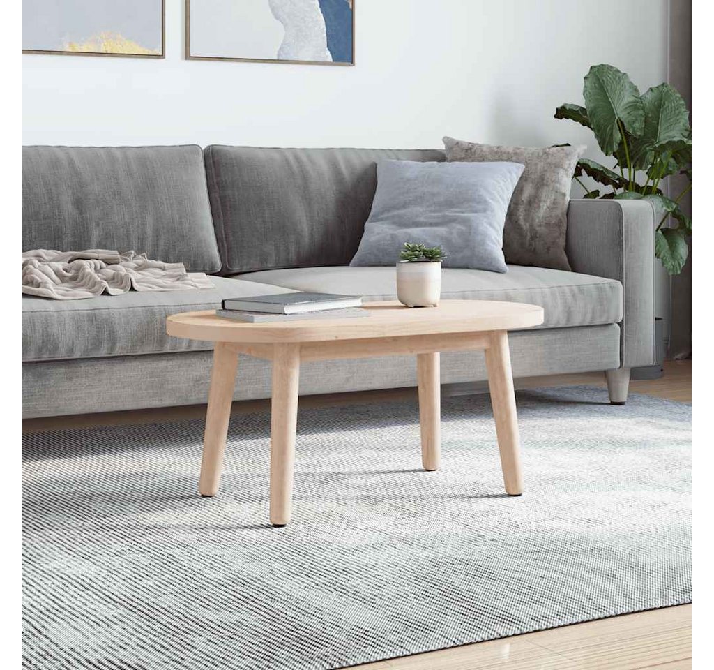 vidaXL Tischplatte Tischplatte 60x30x2,5 cm Massivholz Kiefer Oval (1 St) – Bild 2 von 5
