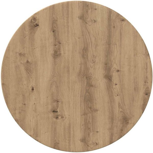 vidaXL Tischplatte Tischplatte Ø 70 x 1,5 cm Rund Holzwerkstoff Artisan-Eiche (1 St)