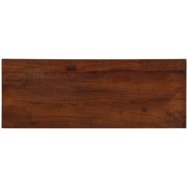 vidaXL Tischplatte Tischplatte 90x20x3,8 cm Rechteckig Altholz Massiv (1 St)
