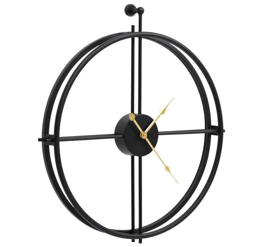 vidaXL Wanduhr Wanduhr Schwarz 52 cm Eisen – Bild 3 von 5