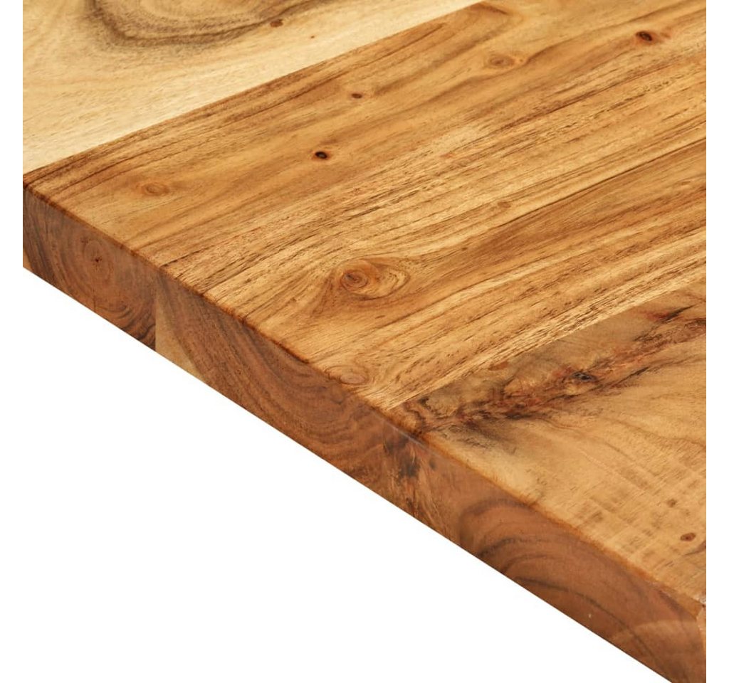 vidaXL Waschtischplatte Badezimmer-Waschtischplatte Massivholz 140x52x3,8 cm – Bild 5 von 5