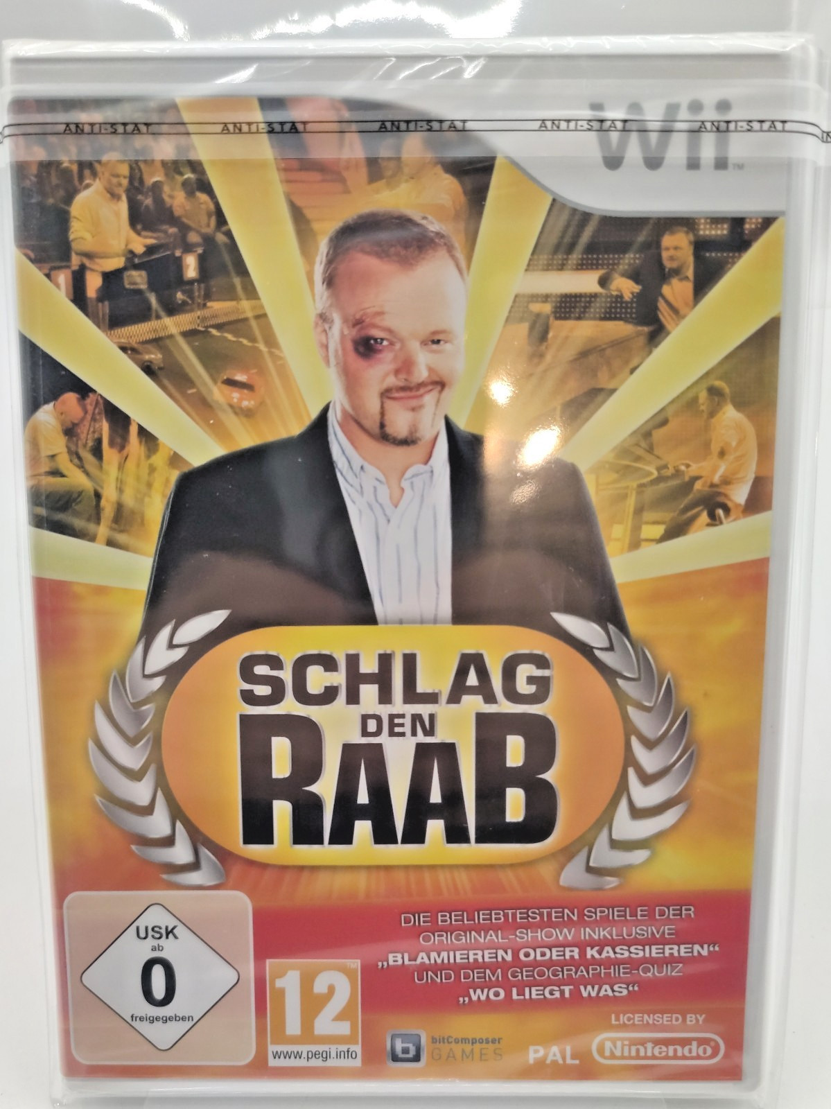 Videospiel Nintendo Wii Schlag den Raab