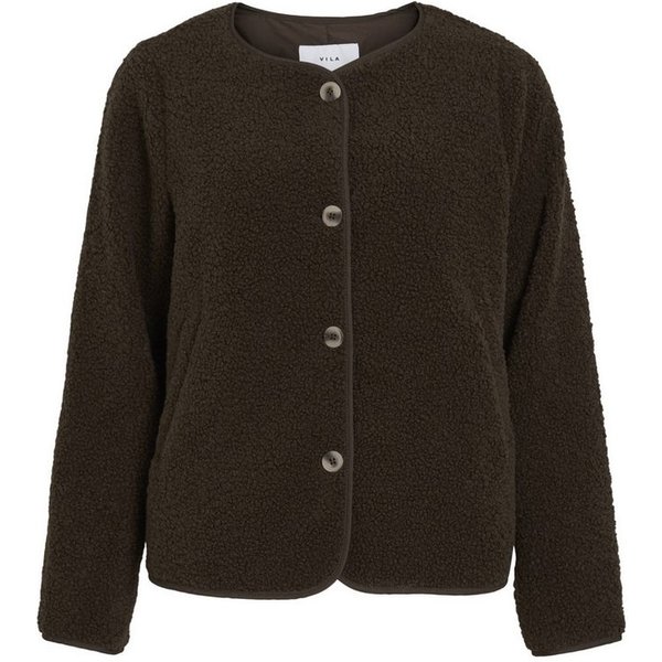 Vila Lederjacke VIADA TEDDY JACKET - NOOS 196326 Coffee Bean