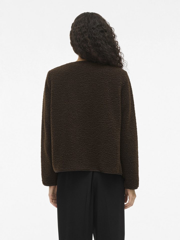 Vila Lederjacke VIADA TEDDY JACKET - NOOS 196326 Coffee Bean – Bild 5 von 5