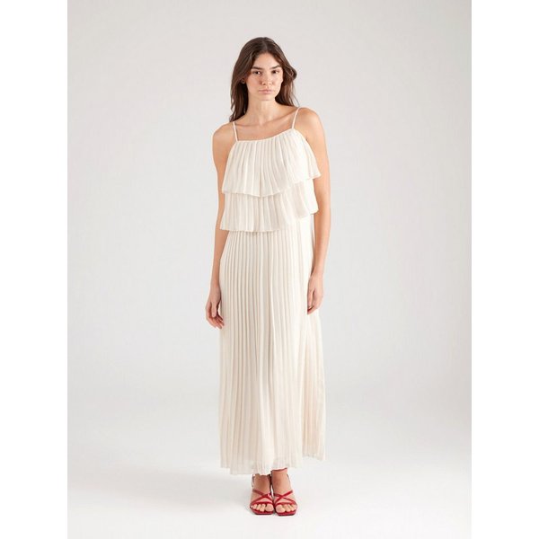 Vila Maxikleid Chiffan (1-tlg) Volant