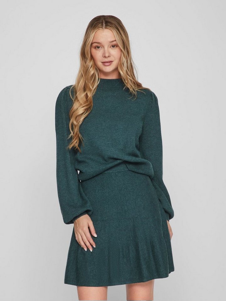 Vila Strickpullover VIRil (1-tlg) Falten – Bild 3 von 5