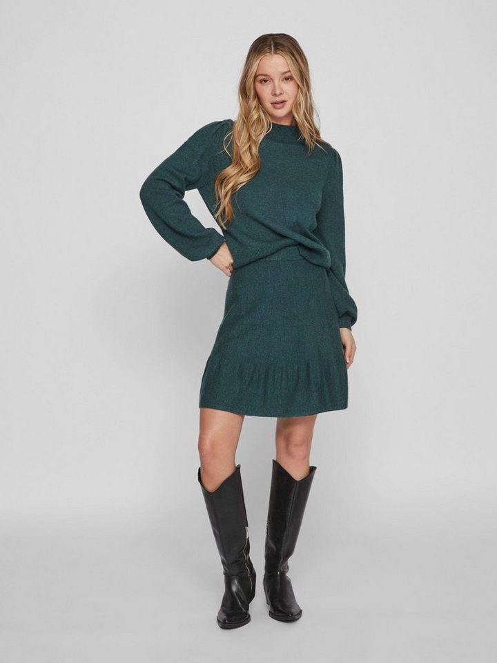 Vila Strickpullover VIRil (1-tlg) Falten – Bild 5 von 5
