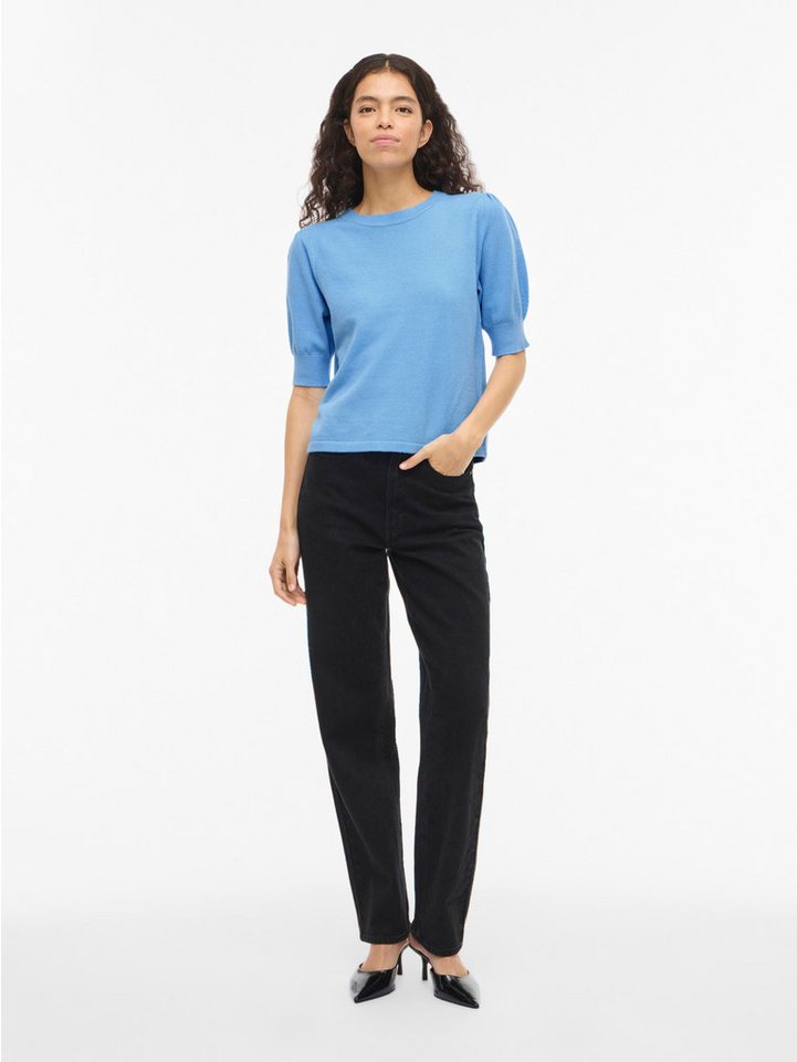 Vila Strickpullover VIRIL 2/4 SLEEVE O-NECK KNIT TOP - NOOS – Bild 4 von 5