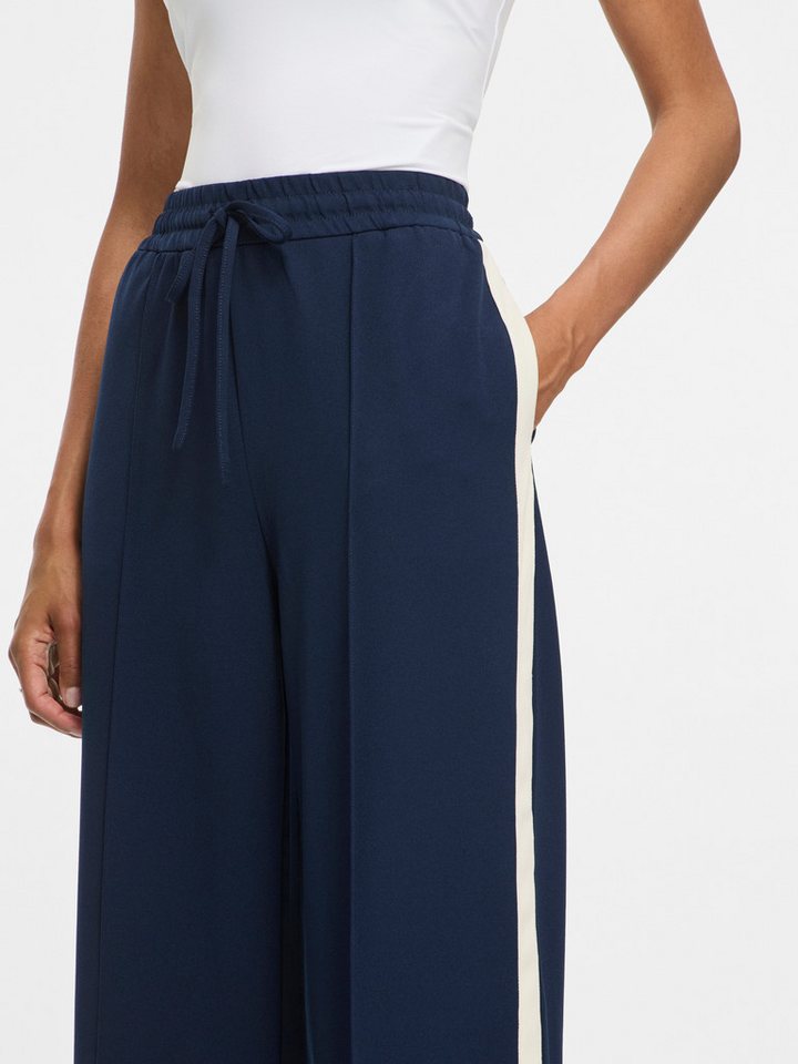 Vila Sweathose VICLUA HW WIDE TRACK PANTS - NOOS Materialmix, weit geschnitten – Bild 3 von 5