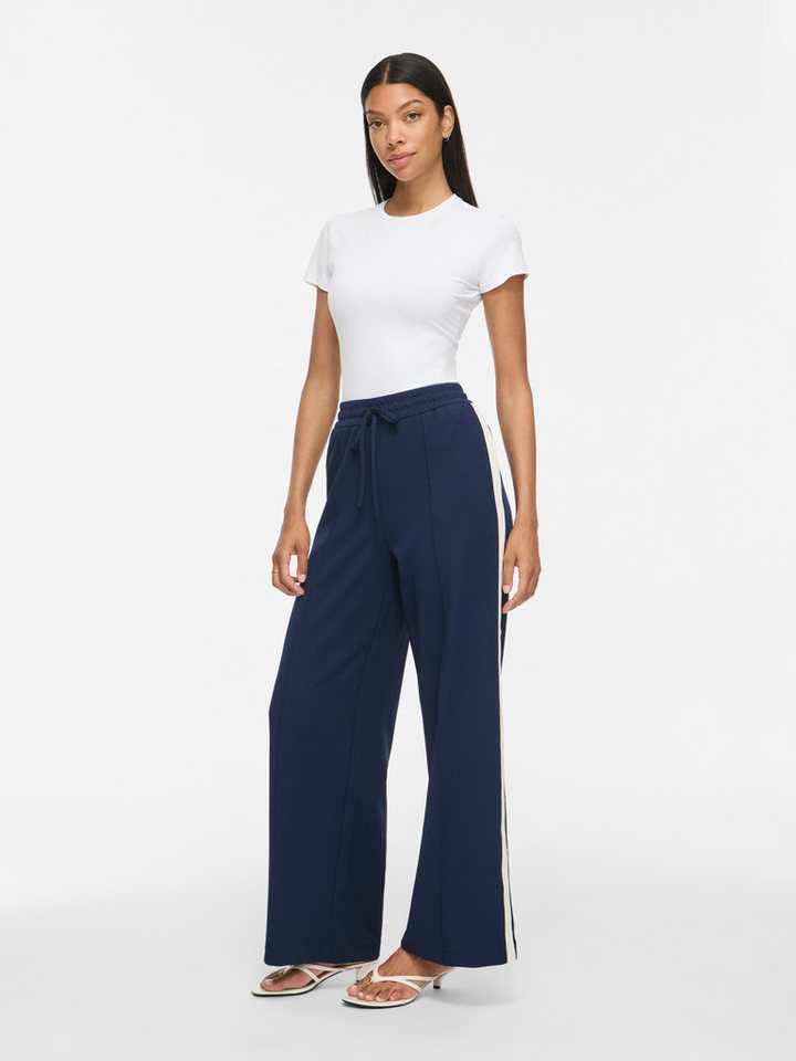 Vila Sweathose VICLUA HW WIDE TRACK PANTS - NOOS Materialmix, weit geschnitten – Bild 4 von 5