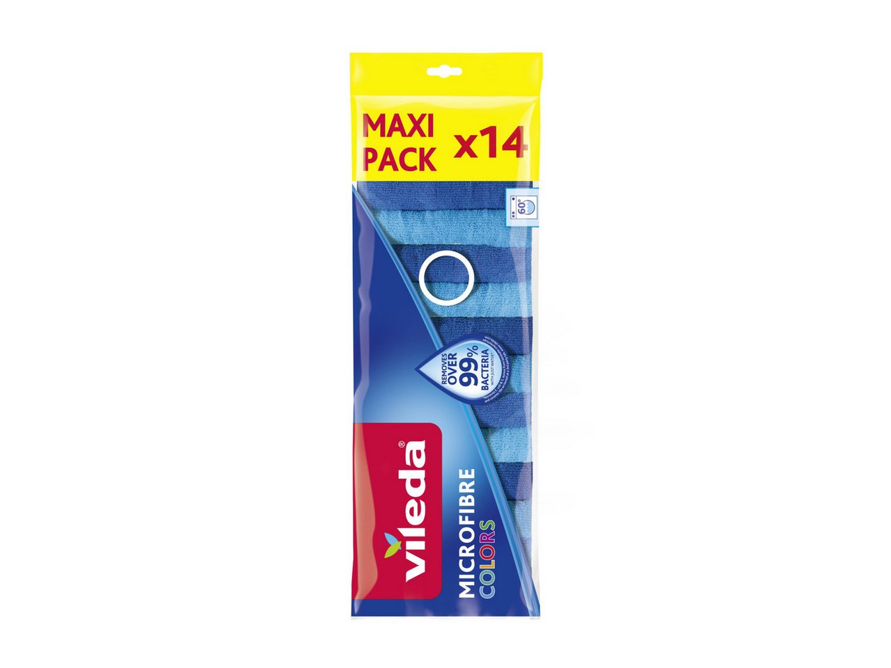 Vileda Vileda Allzwecktuch Microfibre Colors Mikrofaser Reinigungstuch (Leinen) – Bild 2 von 2
