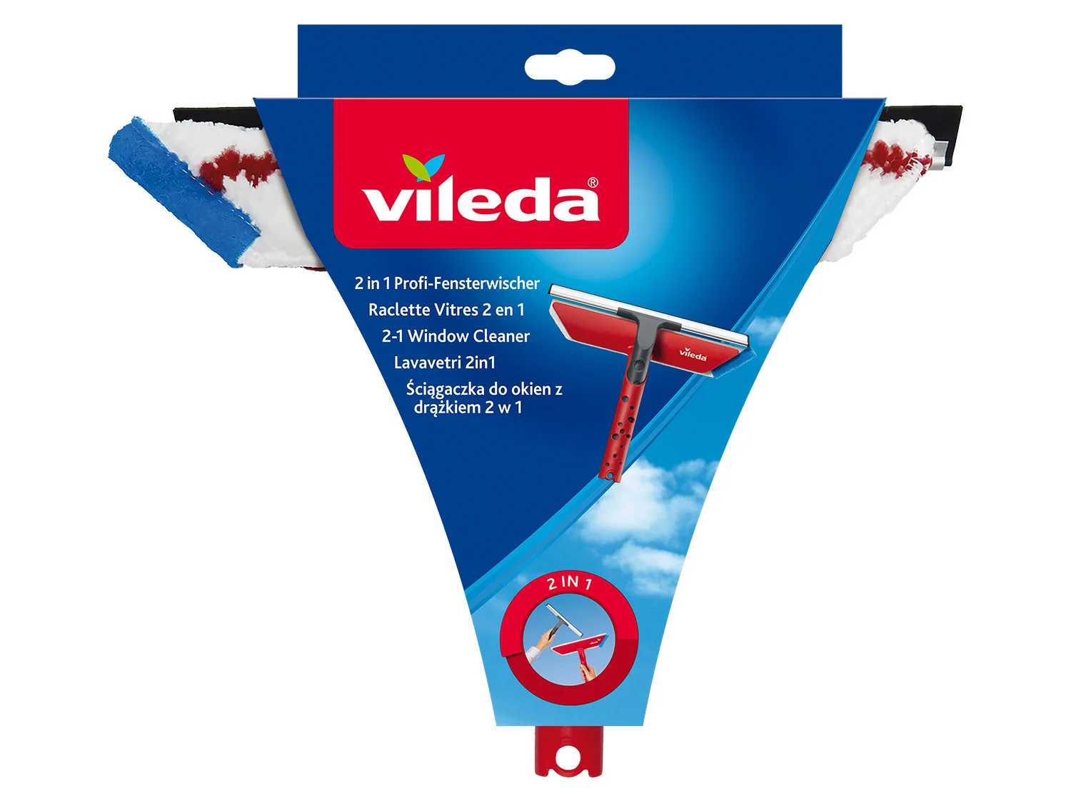 VILEDA Profi Fensterwischer Handgerät – Bild 3 von 3