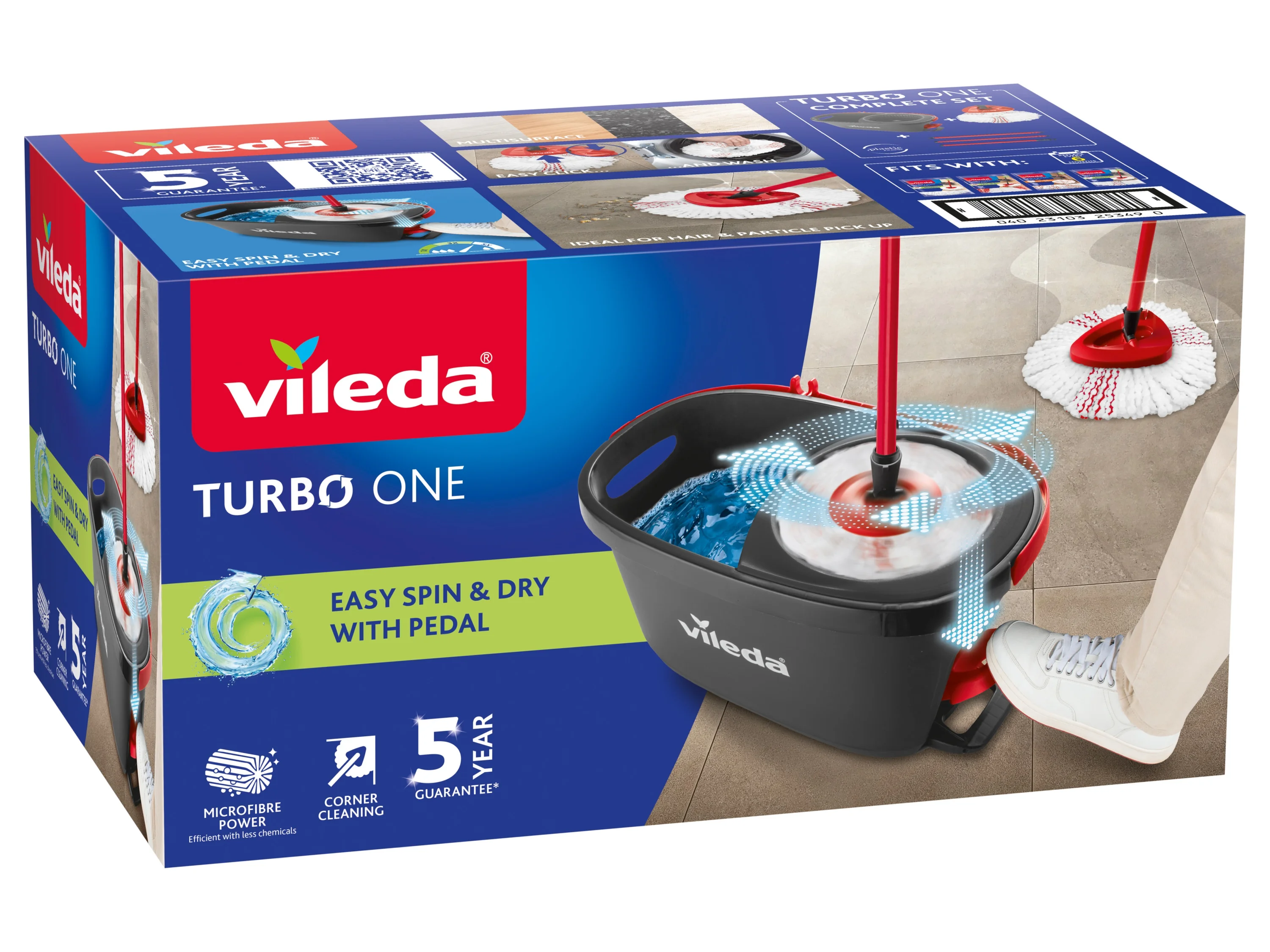 VILEDA Wischmopp-Set »Turbo ONE« – Bild 2 von 4