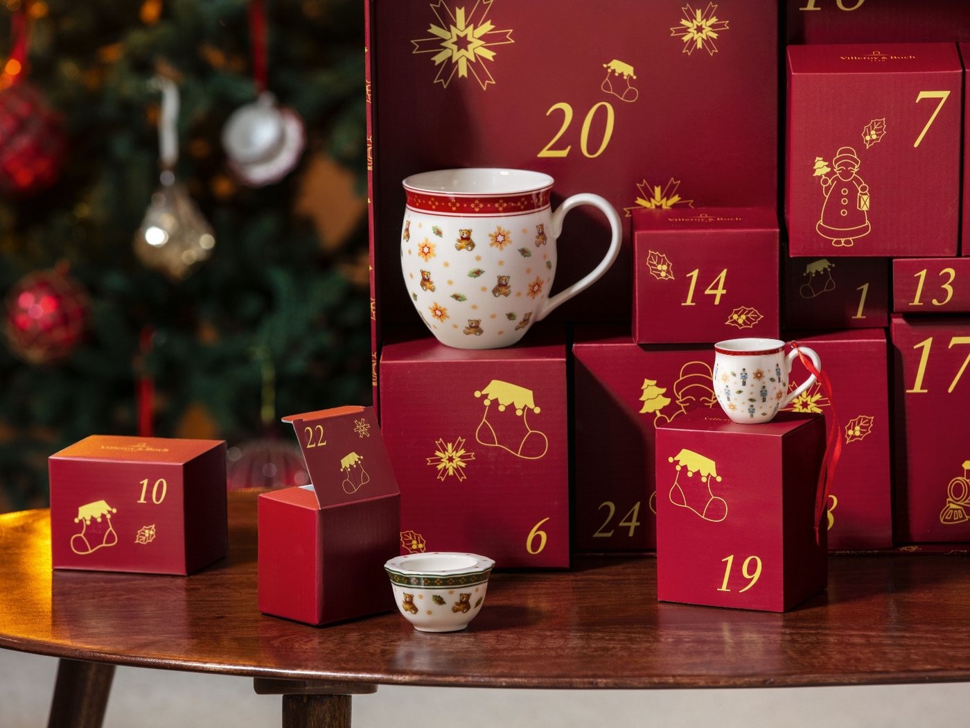 Villeroy & Boch Dekoobjekt Christmas Toys Memory Adventskalender 2026 - limitiert – Bild 3 von 5
