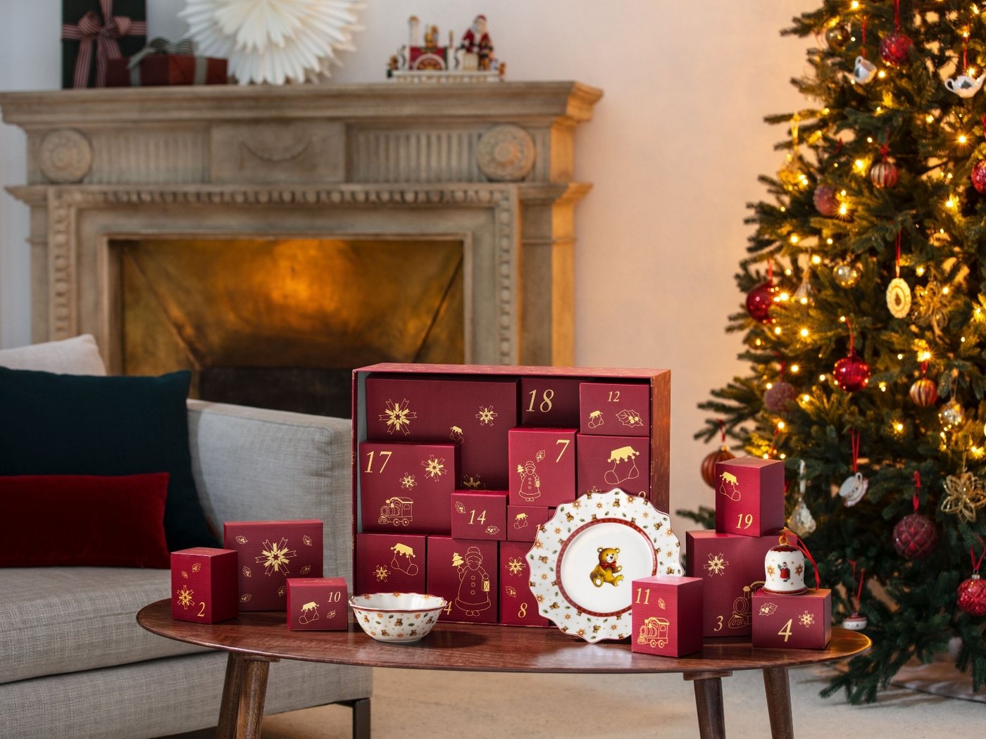 Villeroy & Boch Dekoobjekt Christmas Toys Memory Adventskalender 2026 - limitiert – Bild 4 von 5