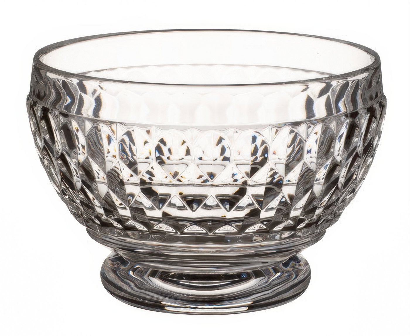 Villeroy & Boch Dessertschale Boston, Kristallglas, Spülmaschinengeeignet, Transparent, Boston, H: 8.1cm – Bild 2 von 5