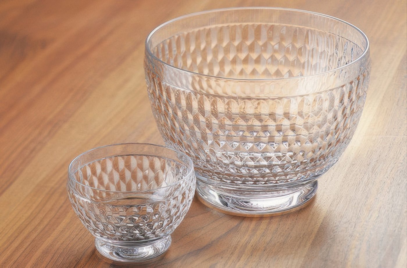 Villeroy & Boch Dessertschale Boston, Kristallglas, Spülmaschinengeeignet, Transparent, Boston, H: 8.1cm – Bild 3 von 5
