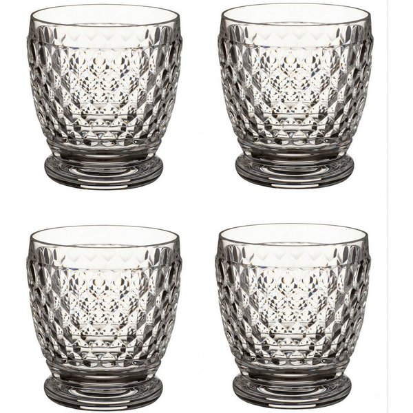 Villeroy & Boch Glas Boston, Kristallglas, Spülmaschinengeeignet, Transparent, Boston, H: 10cm