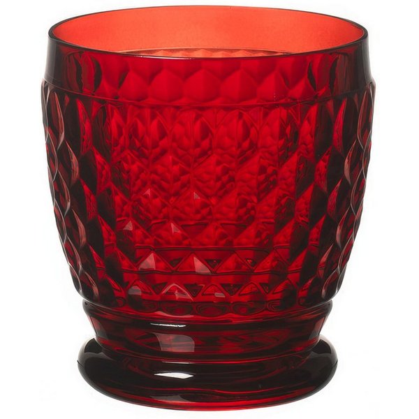 Wasser-/Cocktail Glas Becher 200ml red