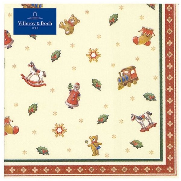 Villeroy & Boch Papierserviette Winter Specials Weihnachtsdekoration, 33x33 cm