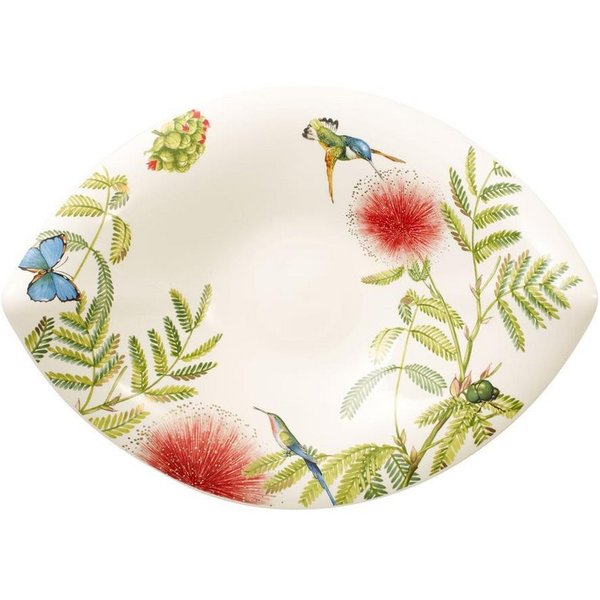 Villeroy & Boch Schale Amazonia Blattschale 47 x 38, Porzellan, (1 Schale, 1-tlg)