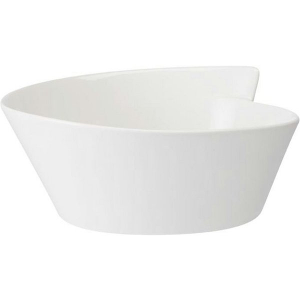 Villeroy & Boch Schale New Wave Bol 0,6 l rund, Premium Porcelain, (Bowls)