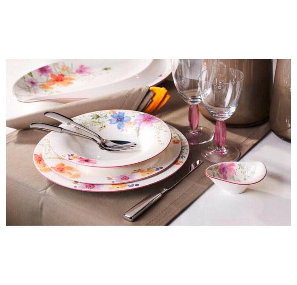 Villeroy & Boch Suppenteller Suppenteller 23 cm Mariefleur Basic, (1 St), Suppenteller, Ø23,1cm, Premium Porcelain, mehrfarbig – Bild 2 von 3