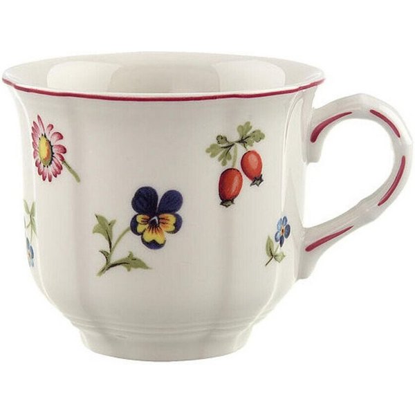 Villeroy & Boch Tasse Kaffeetasse 0,12 l Petite Fleur, 1-tlg., Premium Porcelain, Kaffeetasse, Kaffeeobertasse, 220 ml, Made in Germany, bunt