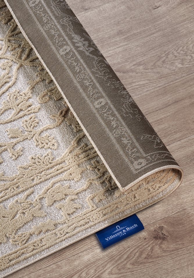 Villeroy & Boch Teppich Ambroise, rechteckig, Höhe: 5,5 mm, Wohnzimmer, Schlafzimmer, Modern, Hoch-Tief Effekt, Flur – Bild 5 von 5