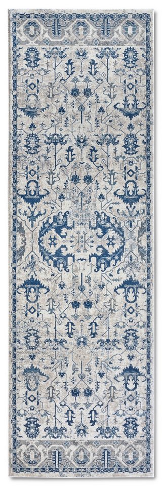 Villeroy & Boch Teppich Emmanuel, rechteckig, Höhe: 11 mm, Läufer, Orient, Wohnzimmer, Schlafzimmer, Klassisch, Kurzflor, Weich – Bild 2 von 5