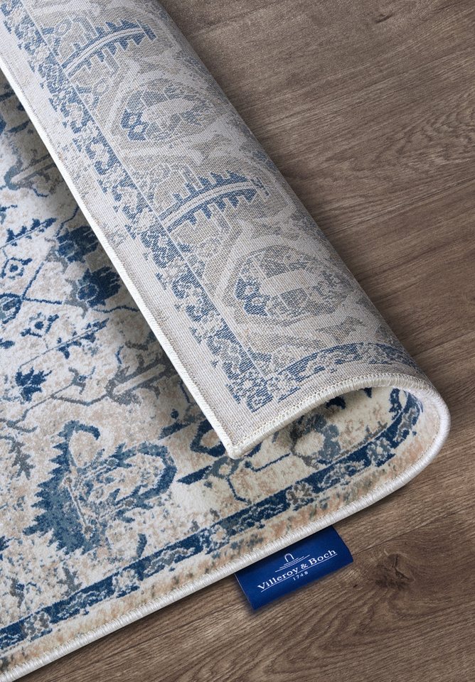 Villeroy & Boch Teppich Emmanuel, rechteckig, Höhe: 11 mm, Läufer, Orient, Wohnzimmer, Schlafzimmer, Klassisch, Kurzflor, Weich – Bild 5 von 5