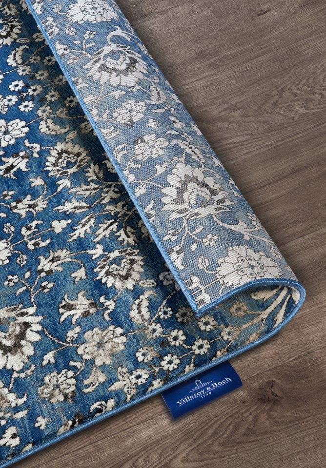 Villeroy & Boch Teppich Ernest, rechteckig, Höhe: 11 mm, Läufer, Orientalisch in einem Vintage-Look, Wohnzimmer, Kurzflor – Bild 5 von 5