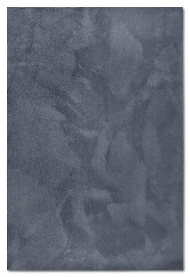 Villeroy & Boch Teppich Leon, rechteckig, Höhe: 15 mm, Langflor, Shaggy, uni, flauschig weich, glänzend, Kaninchenfell Haptik – Bild 5 von 5