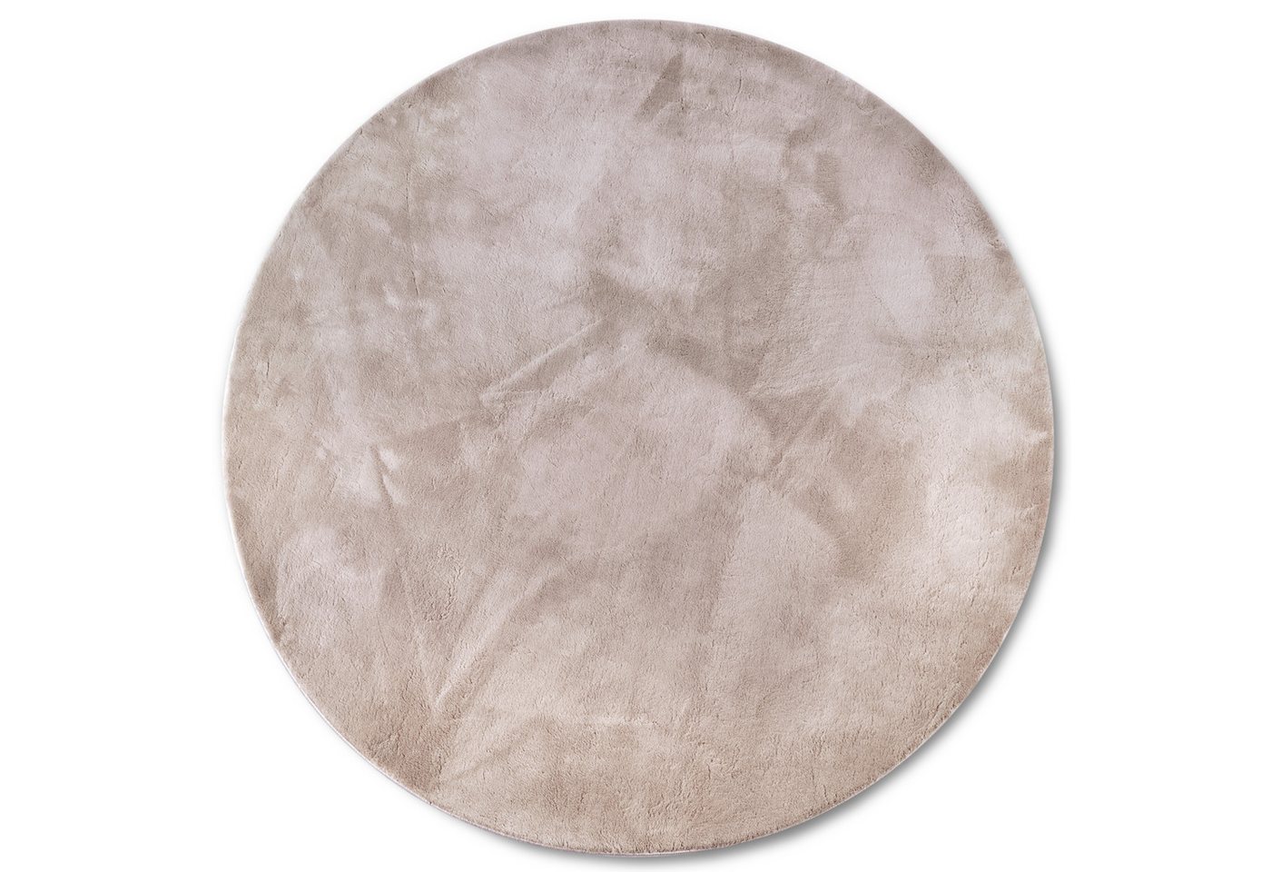 Villeroy & Boch Teppich Leon, rund, Höhe: 15 mm, Langflor, Shaggy, einfarbig, flauschig, weich, glänzend, modern, uni – Bild 5 von 5