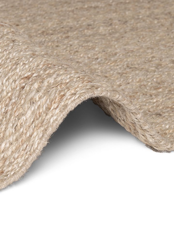 Villeroy & Boch Teppich Mirabelle, rechteckig, Höhe: 10 mm, Jute, Natur, Wohnzimmer, Esszimmer, Schlafzimmer, Fischgrätendesign – Bild 5 von 5